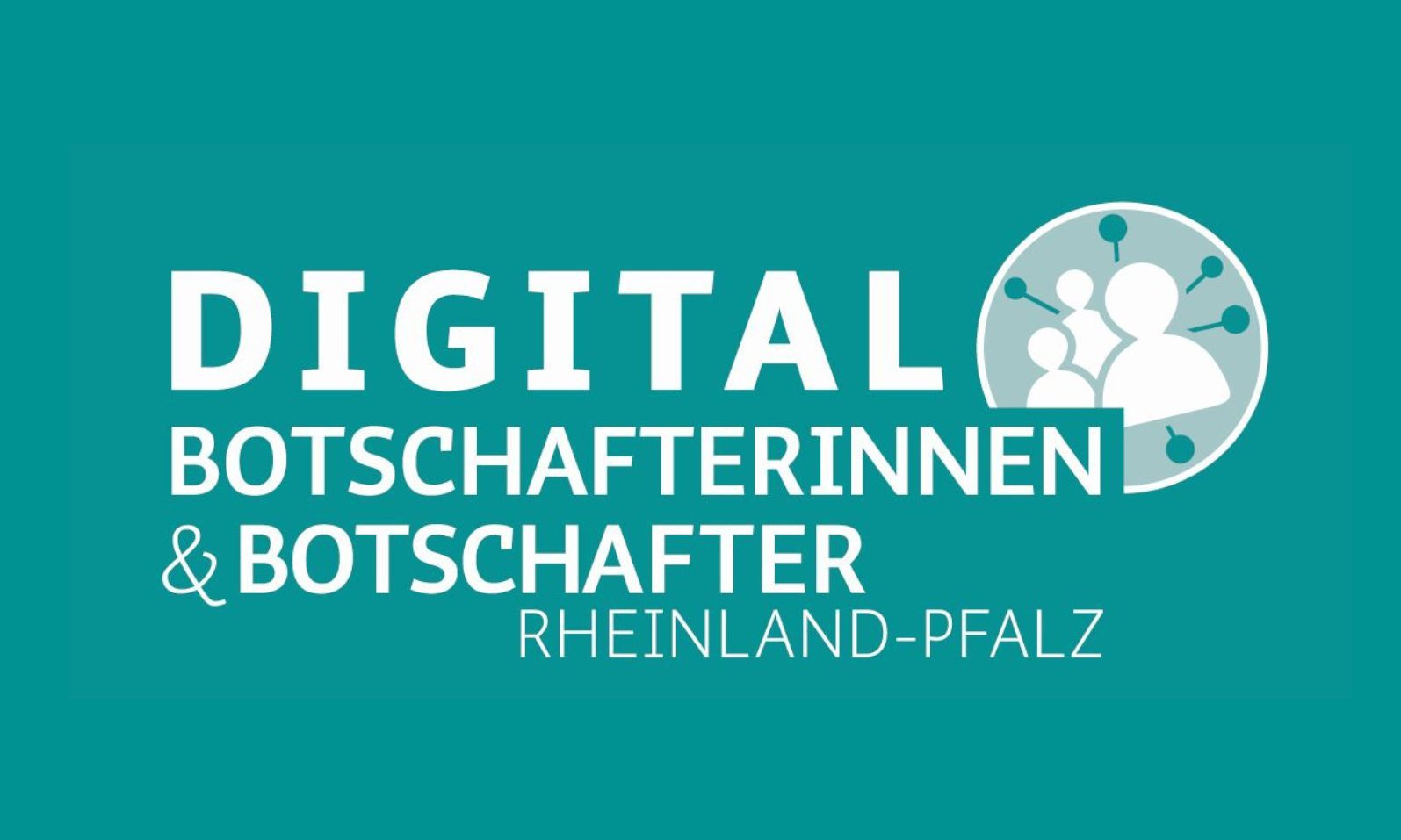 Logo der Digitalbotschafterinnen und Digitalbotschafter in Rheinland-Pfalz