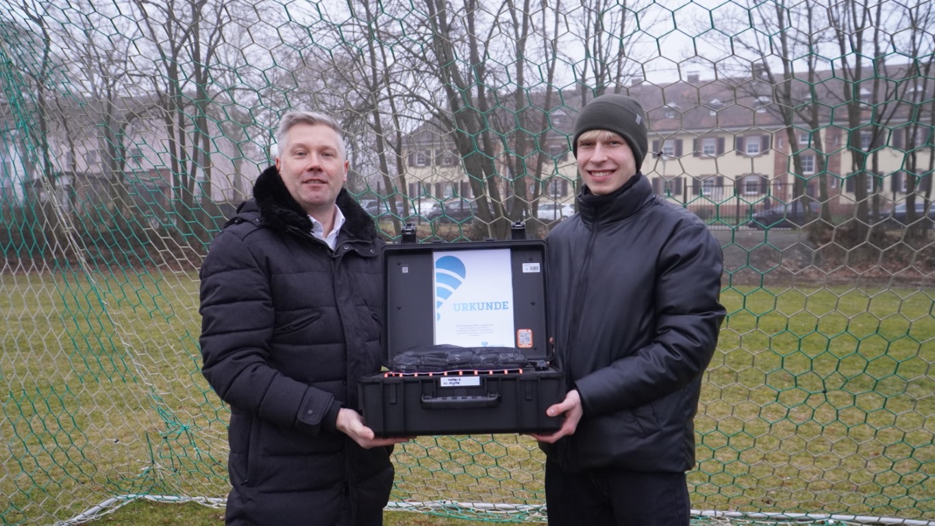 Fred Kunz und Sebastian Göpel vom SV Otterberg